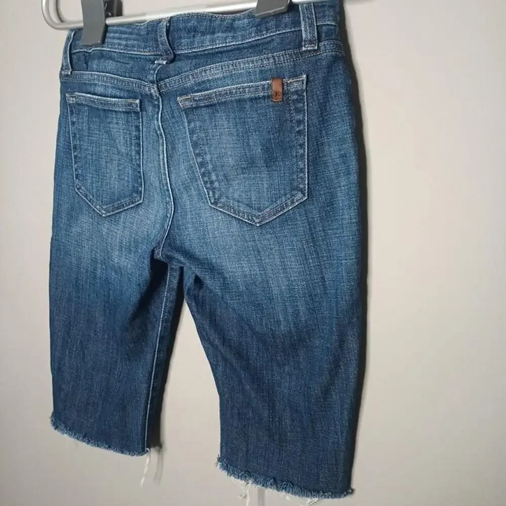 Joes Jeans Blue Denim Capri Shorts